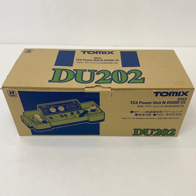 【ジャンク】TOMIX 5512 TCS パワーユニット N-DU202-CL コントローラー Nゲージ トミックス 通電確認済【同梱不可】_画像1