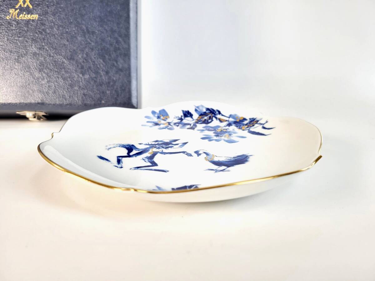 長期保管品・未使用品】 Meissen マイセン メモリアルプレート 長期保管品・未使用品】 Meissen マイセン メモリアルプレート