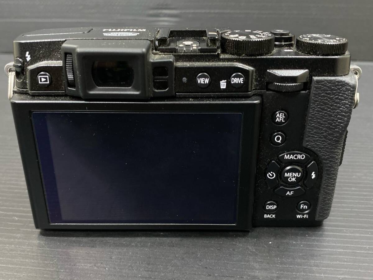 3/007【FUJIFILM】富士フイルム　X30　ブラック　カメラ　ｆ=7.1-28.4㎜　デジタルカメラ　コンパクトデジタルカメラ_画像4