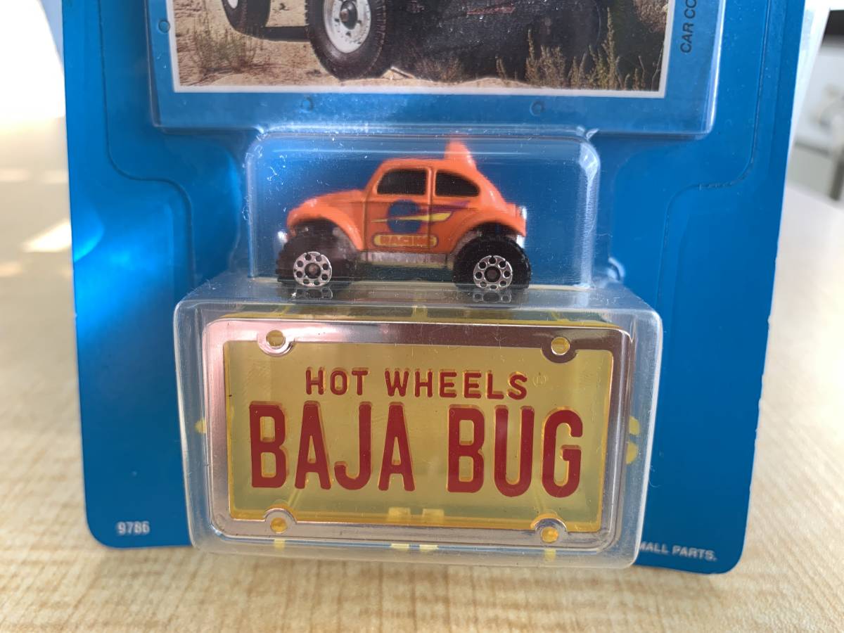 Hot Wheels 1989 Micro Park' N Plates Baja Bug 未開封 ビンテージ オールドカード ジャンク _画像4