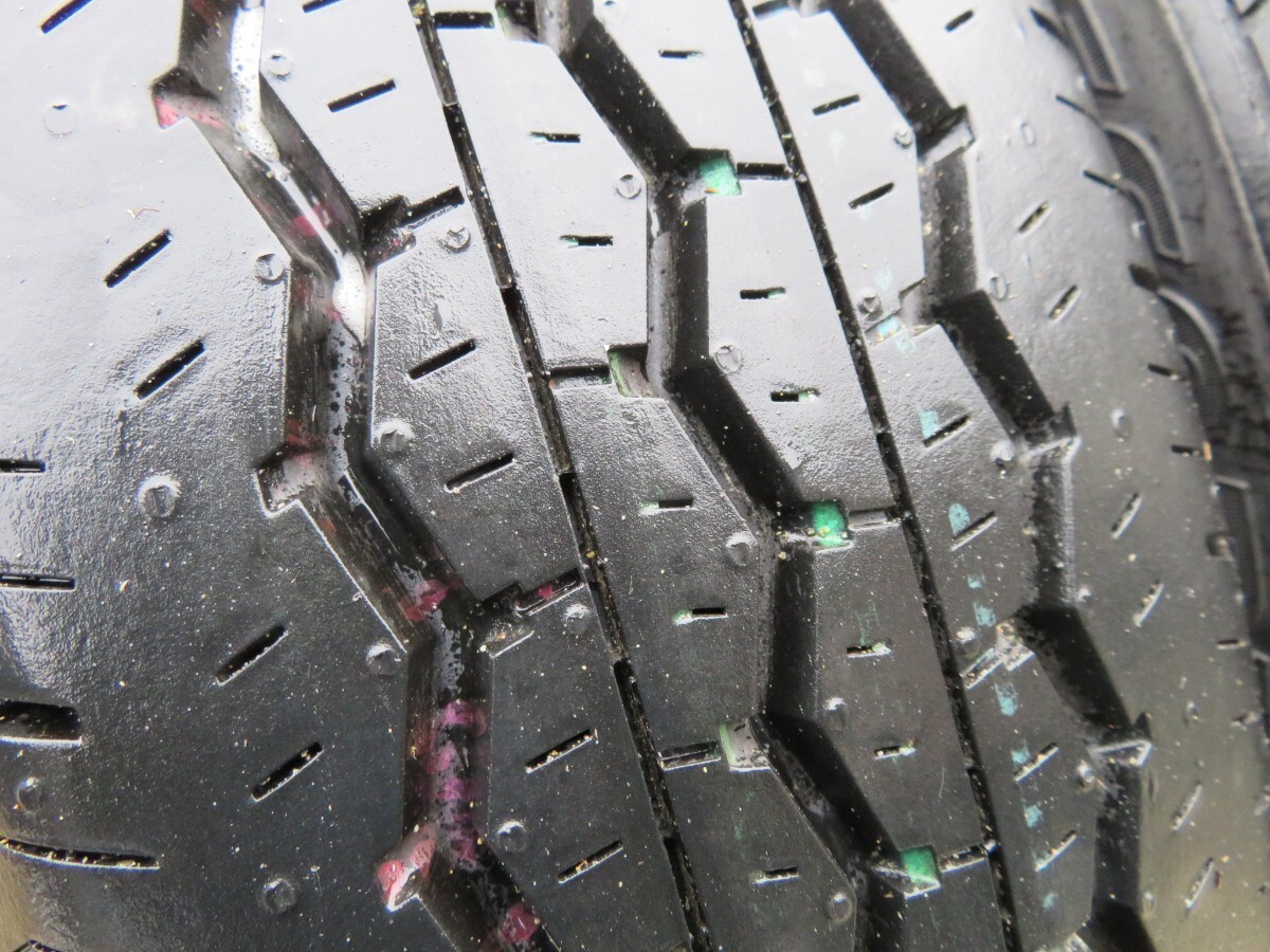 新車外し!!BRIDGE STONE ecopia RD613 195/80R15 107/105 N LT 100/200 系 ハイエース E26 NV350 キャラバン ワイド ハイルーフ GL DX GX _画像3