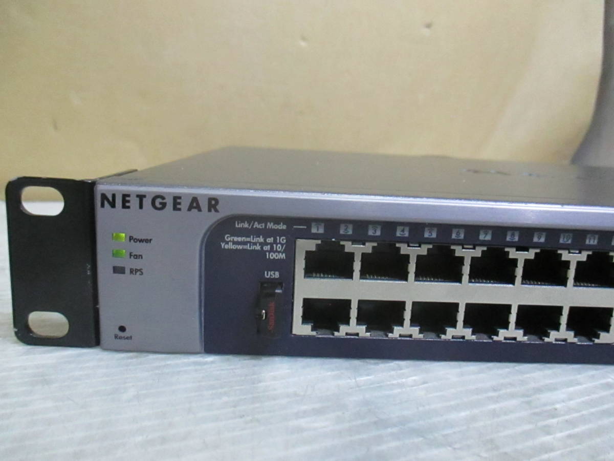 [B3-2/N60305-1]*NETGEAR ProSafe 48G L2 Gigabit Switch GSM7248 V2 USB память 4GB есть *