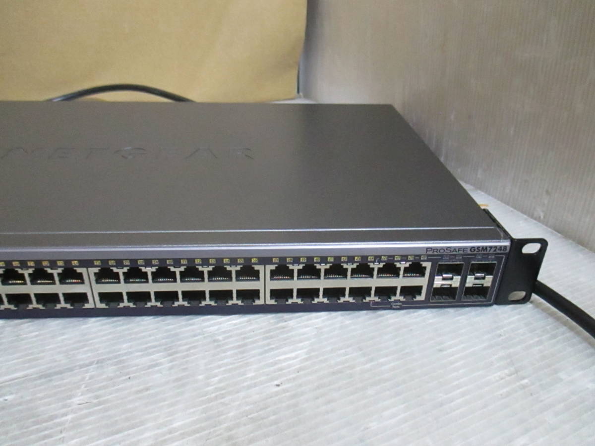 [B3-2/N60305-1]*NETGEAR ProSafe 48G L2 Gigabit Switch GSM7248 V2 USB память 4GB есть *