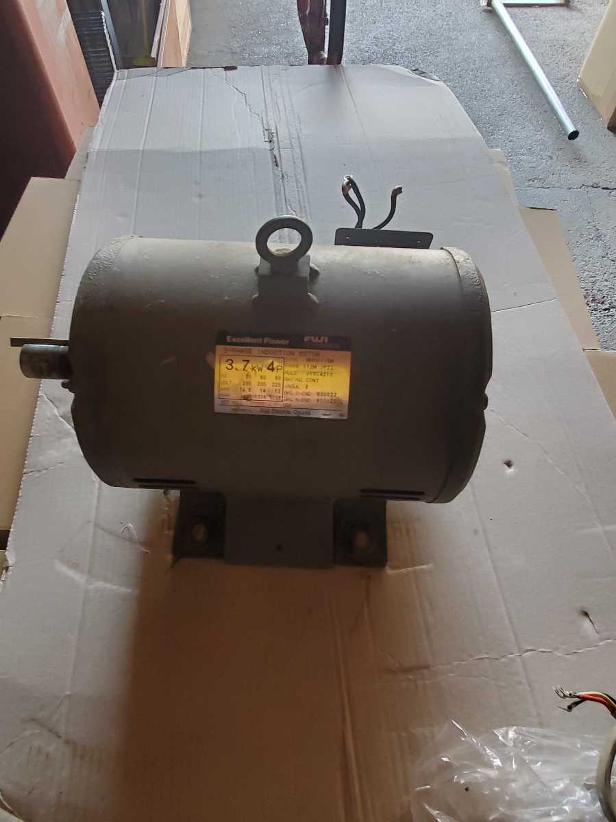 富士 Excellent Power 3相 INDUCTION モーター 汎用 3.7kW 4P