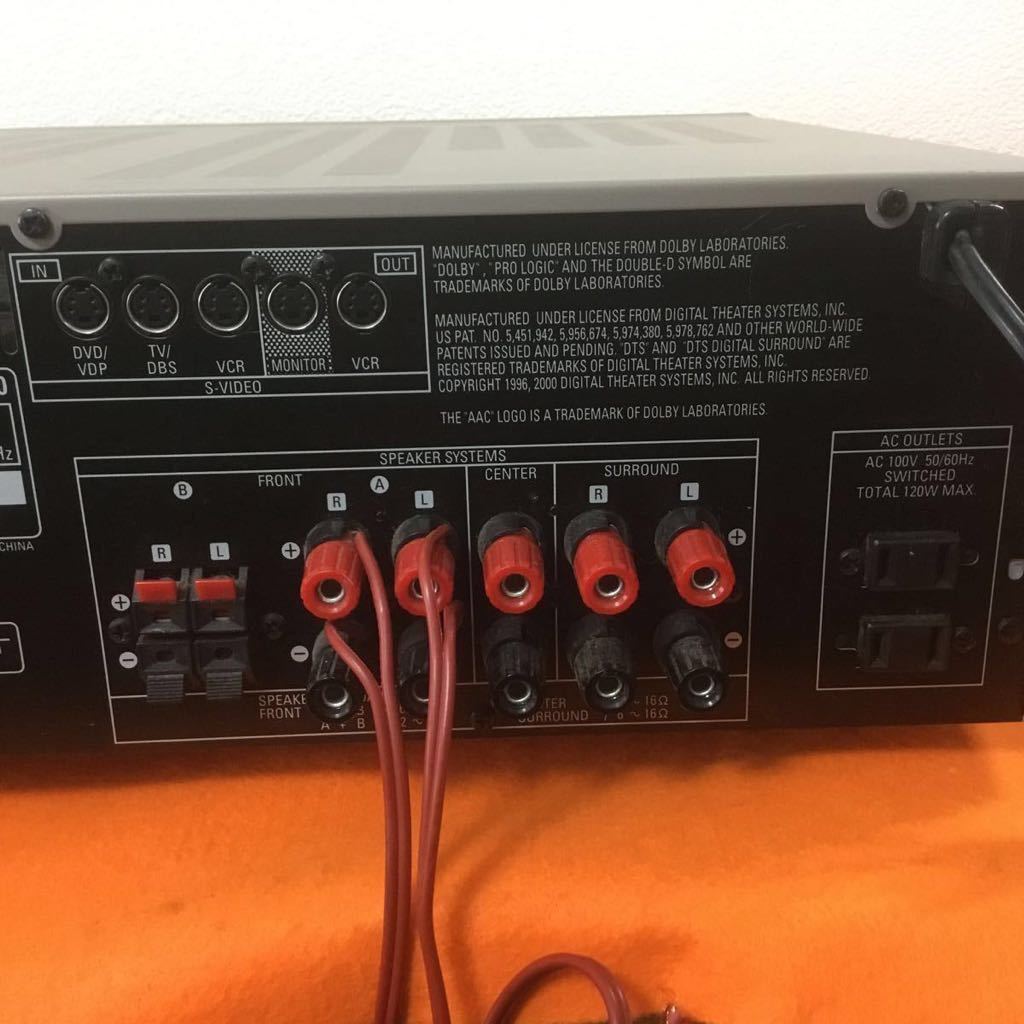 Z-619 DENOM Denon amplifier AVC-1550 size is image . reference .* line out . sound out has confirmed, present condition pick up 