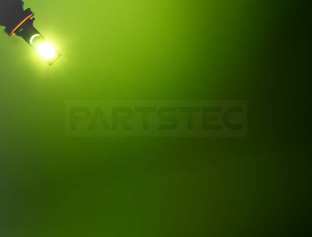ハイゼットトラック LED フォグ ランプ バルブ 2個 ライムグリーン 黄 緑 H8/H11/H16 純正交換 /134-103 C-2_画像6