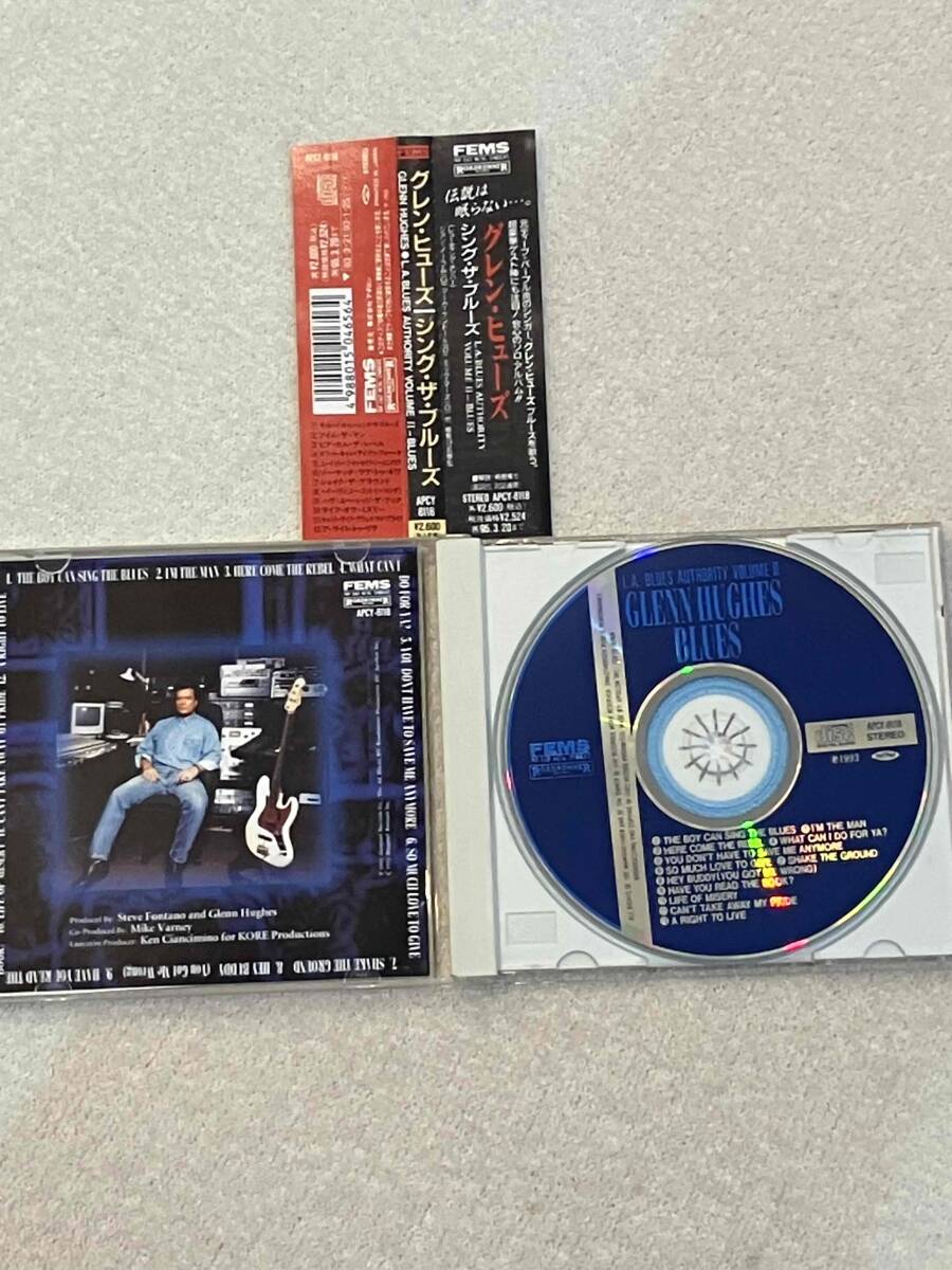 GLENN HUGHES●L.A. Blues Authority Volume II:-Blues●国内盤[帯付]グレンヒューズ/シング・ザ・ブルーズ_画像3