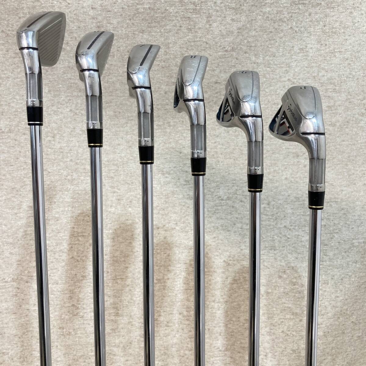 テーラーメイド　TaylorMade　M6　アイアン　5.6.7.8.9.P　6本セット　スチールシャフト　REAX STEEL 85　Flex-S_画像6