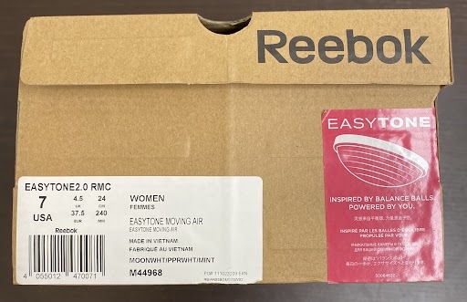 #16405 良品 リーボック Reebok スニーカー EASYTONE 2.0 RMC USA7 25.5cm？ _画像9