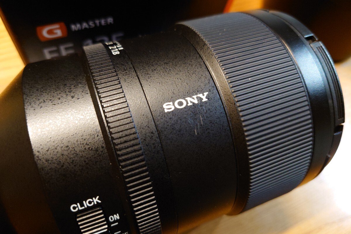 美品 SONY FE 135mm F1.8GM SEL135F18GM_擦り傷あり