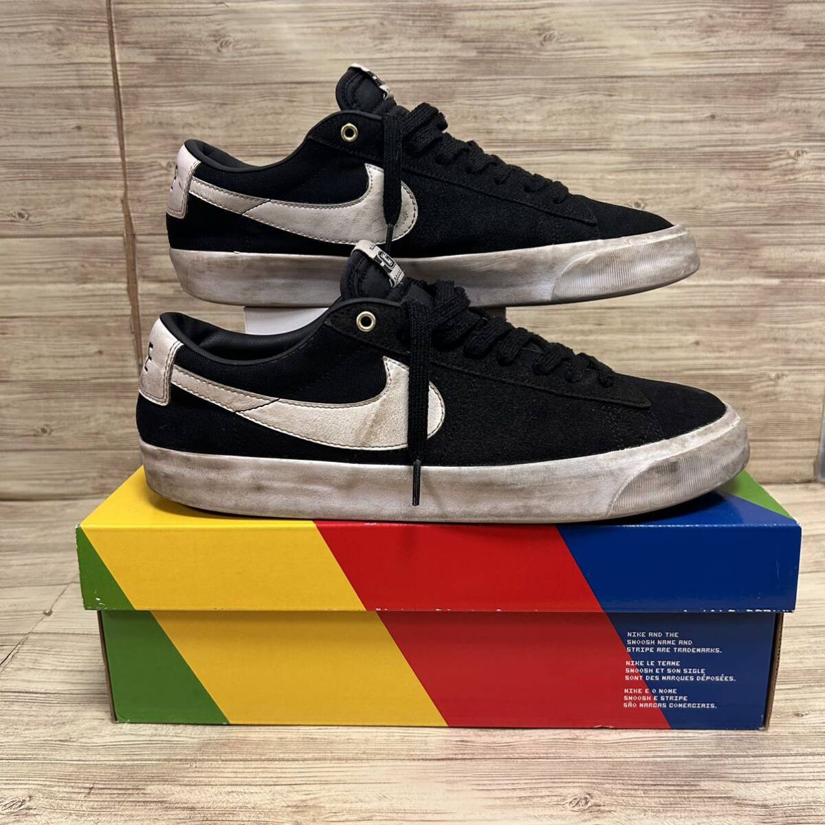 1円〜28.5cm NIKE SB ZOOM BLAZER LOW PRO GT DC7695-002 ナイキ ブレーザー グラントテイラー 国内正規品 希少 絶版 レア 最安 スケートの画像5