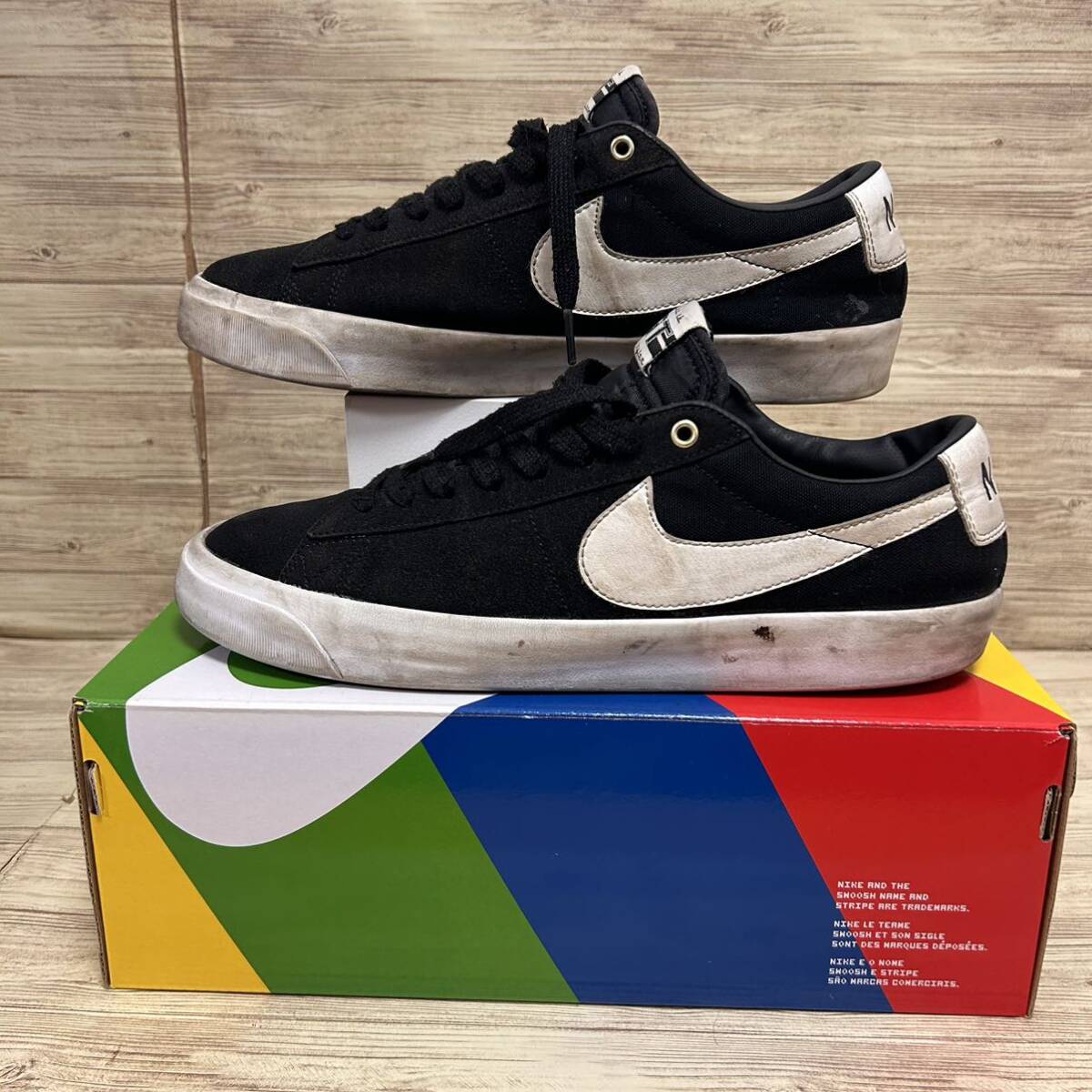 1円〜28.5cm NIKE SB ZOOM BLAZER LOW PRO GT DC7695-002 ナイキ ブレーザー グラントテイラー 国内正規品 希少 絶版 レア 最安 スケートの画像4