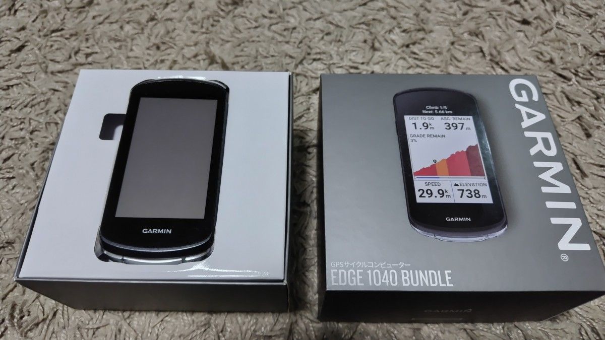 【中古美品】GARMIN EDGE 1040 ソーラー充電非対応