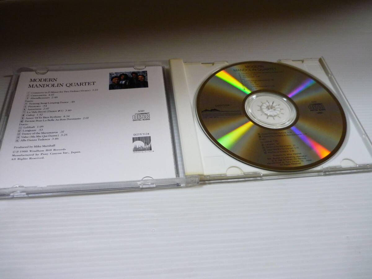 [管00]【送料無料】CD モダン・マンドリン・クワルテット「マンドリン四重奏」MODERN MANDOLIN QUARTET