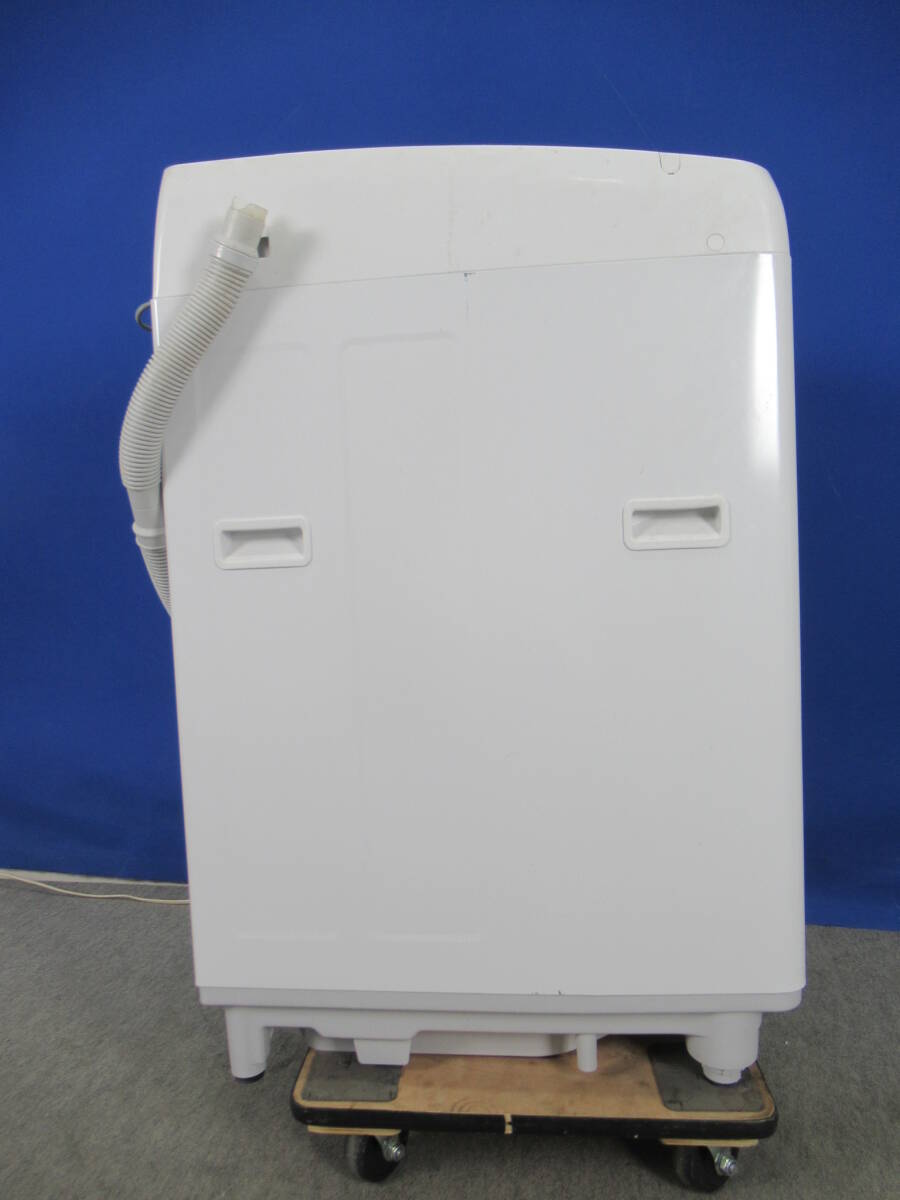 本州送料無料！シャープ 7.0kg全自動洗濯機 ES-GV7D-P 2019年製 穴なしサイクロン洗浄 風乾燥 シワ抑え 自動槽洗い_画像7