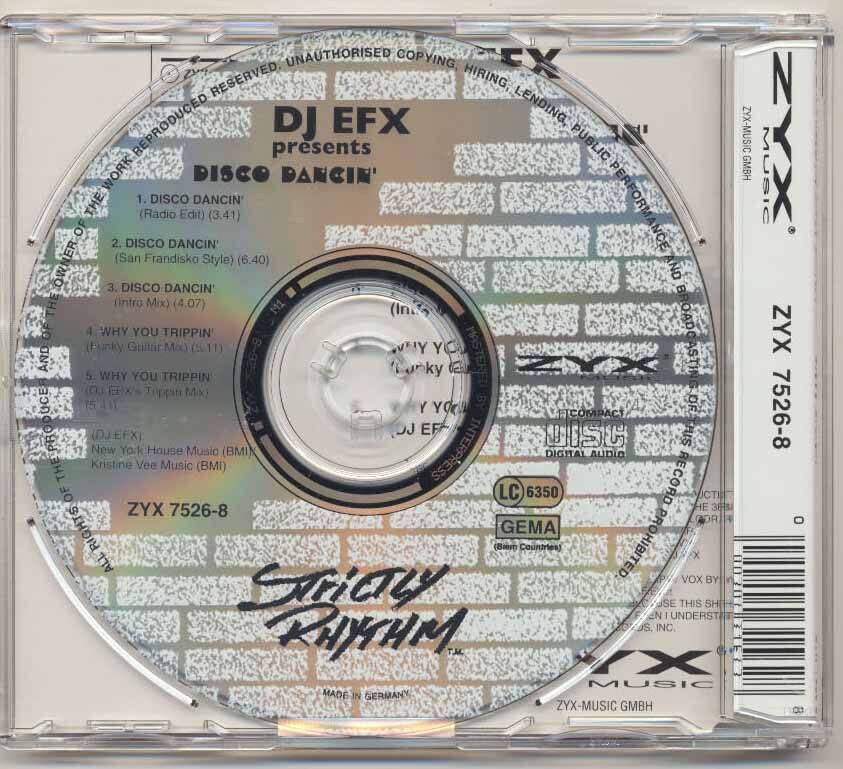 CDs●DJ EFX●Disco Dancin'_画像2