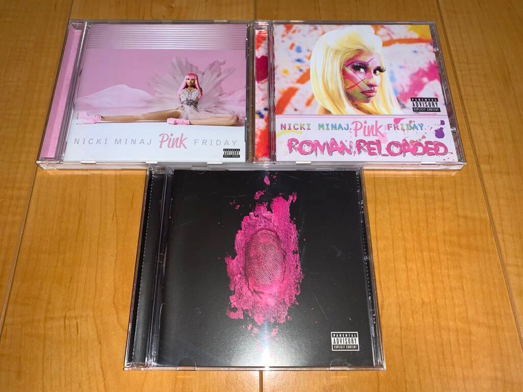 【輸入盤CD】ニッキー・ミナージュ / Nicki Minaj アルバム3枚セット / Pink Friday / Pink Friday: Roman Reloaded / The Pinkprint_画像1