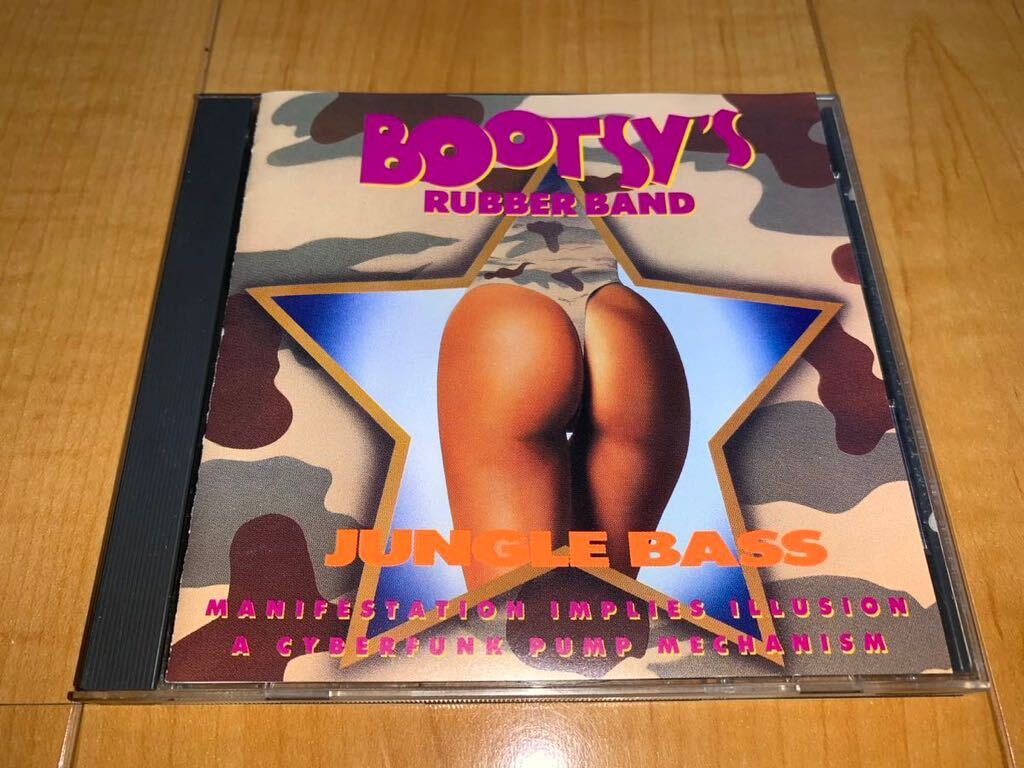 【国内盤CD】Bootsy's Rubber Band / ブーツィーズ・ラバー・バンド / Jungle Bass / ジャングル・ベース / Bootsy Collinsの画像1