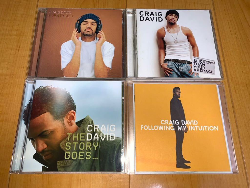 【即決送料込み】クレイグ・デイヴィッド / Craig David アルバム4枚 / Born To Do It / Slicker Than Your Average / The Story Goes…