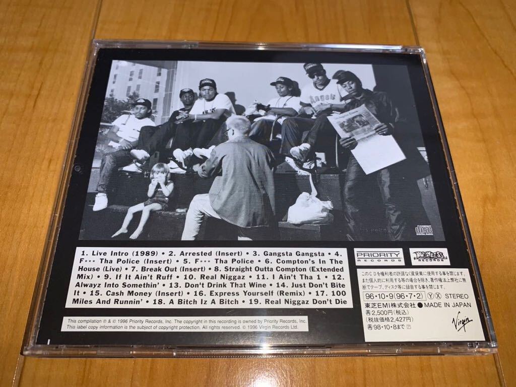 [ записано в Японии CD]N.W.A / серый тест *hitsu/ Greatest Hits / Dr. Dre / Ice Cube / Eazy-E / MC REN / Yella