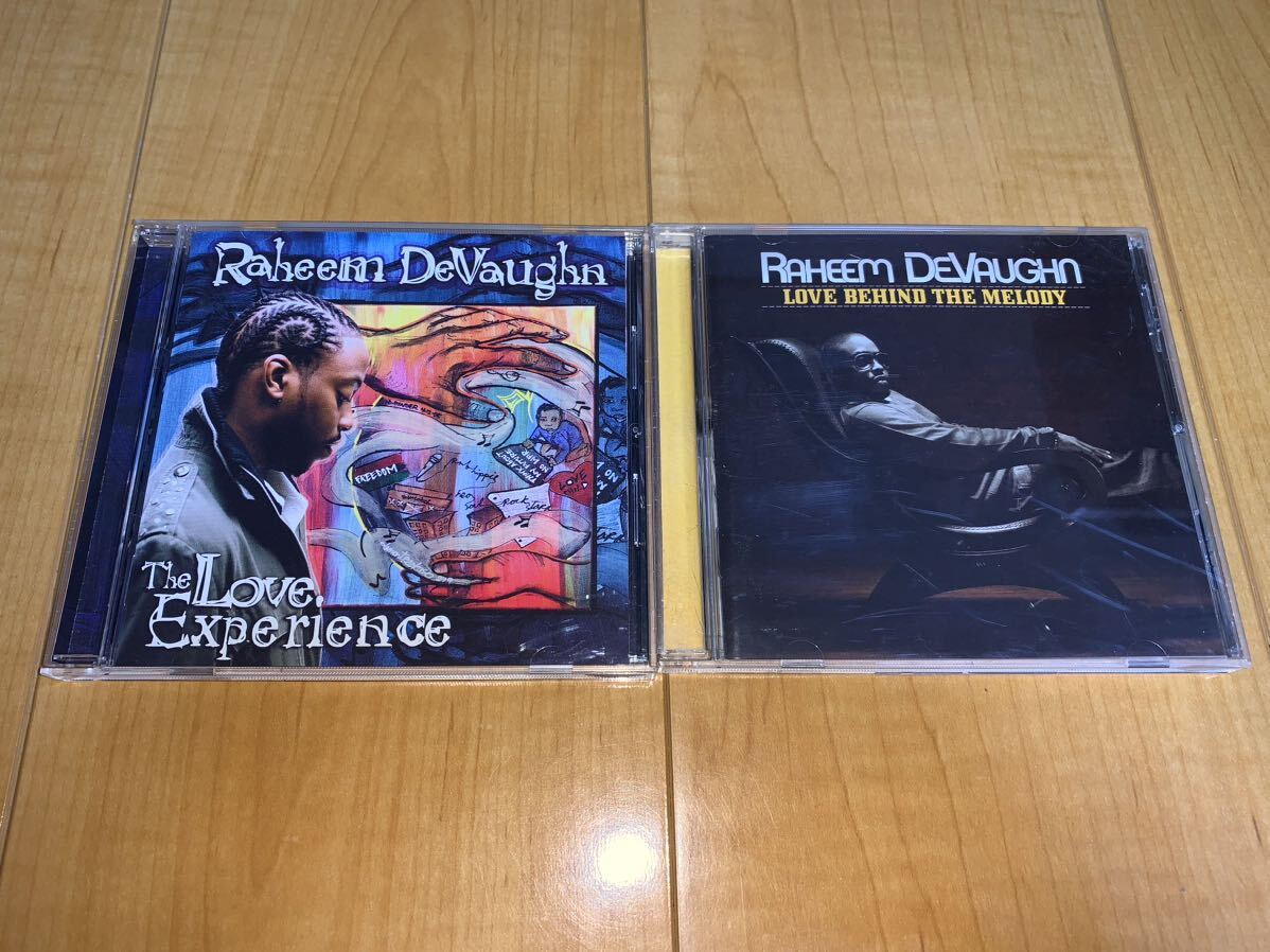 【即決送料込み】Raheem Devaughn アルバム2枚セット / ラヒーム・デヴォーン / The Love Experience / Love Behind The Melody