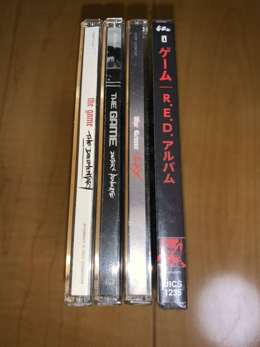 【即決送料込み】ザ・ゲーム / The Game アルバム4作品 / The Documentary / Doctor's Advocate / LAX / The R.E.D. Album