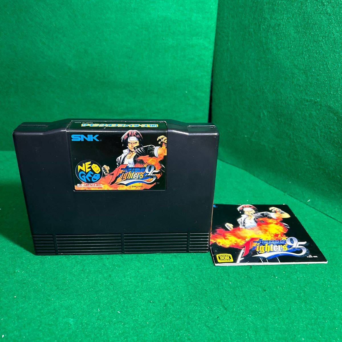 【SNK ザ・キング・オブ・ファイターズ95】 THE KING OF FIGHTER'S95 KOF95 NEOGEO ネオジオROM レトロ ゲーム 動作品 動作良好の画像4