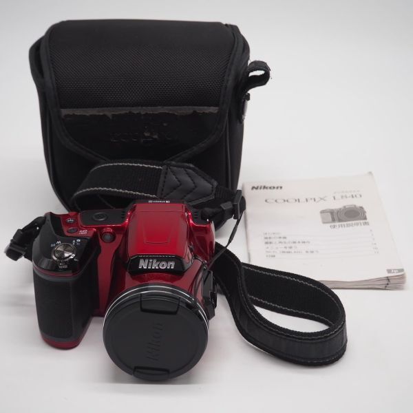 ■並品■ Nikon ニコン COOLPIX クールピクス L840 デジタルカメラ レッド