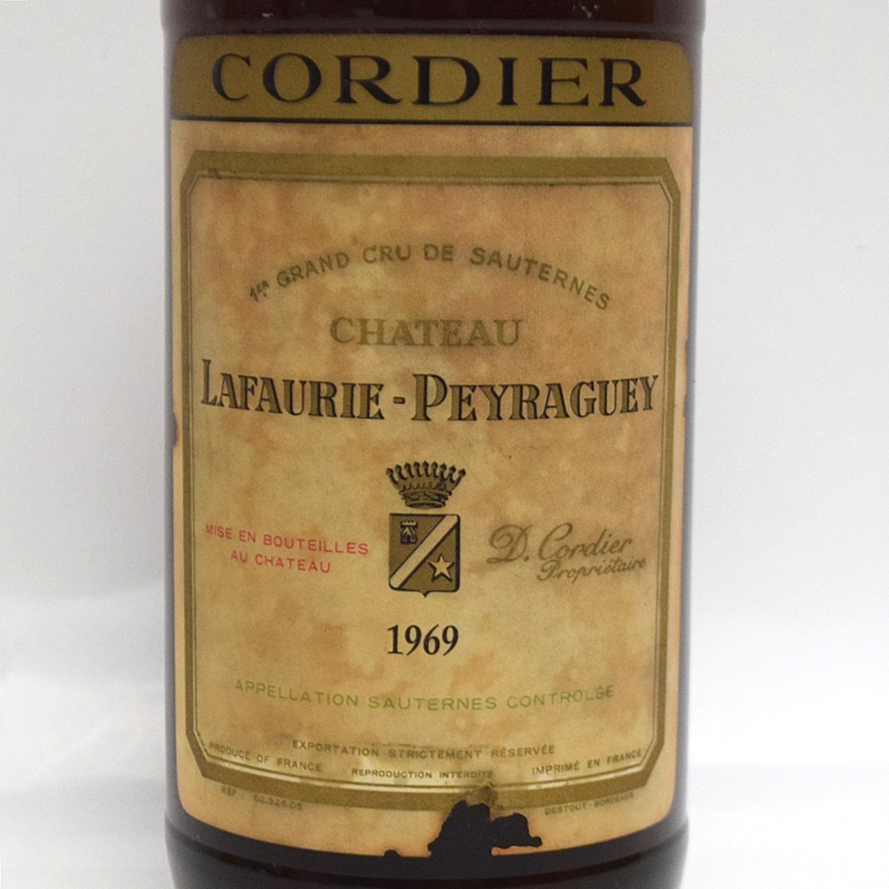未開栓 コルディエ シャトー ラフォリー ペラゲ 750ml ワイン CORDIER CHATEAU LAFAURIE PEYRAGUEY_画像2