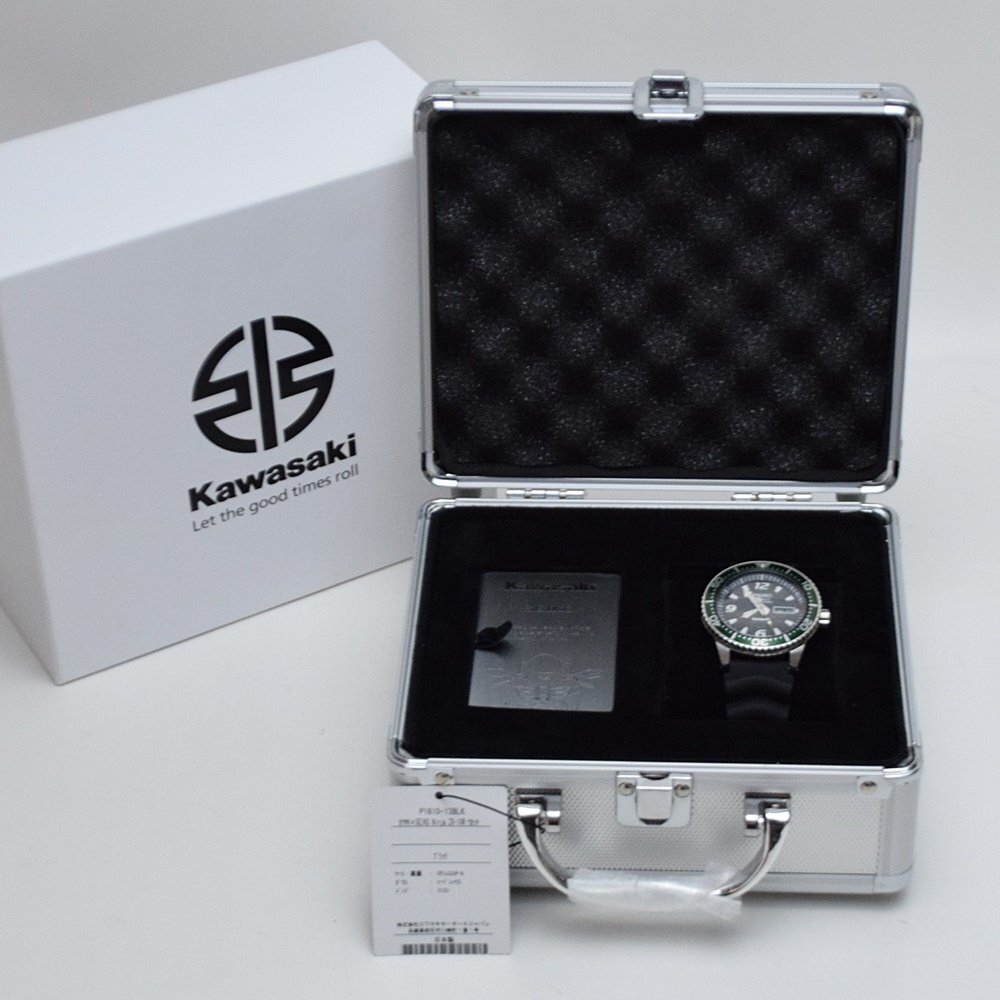 Yahoo!オークション - 限定生産品 美品 SEIKO × Kawasaki Ninja Yahoo!オークション - 限定生産品 美品 SEIKO × Kawasaki Ninja