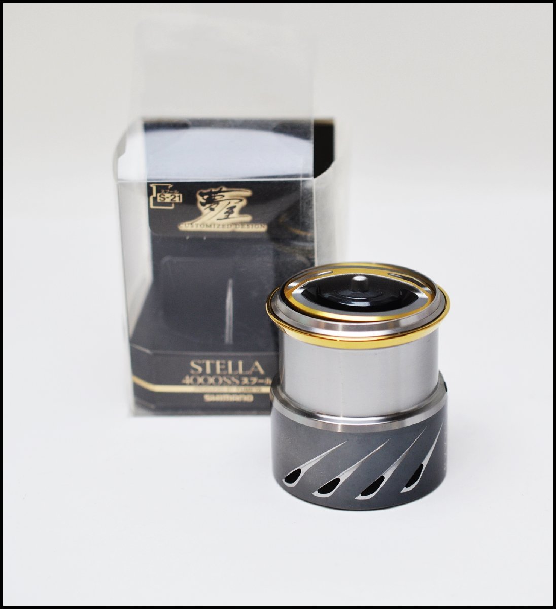 良品 シマノ 夢屋 14 ステラ 4000SS スプール S-21 03344 SHIMANO STELLA リール パーツ_画像1