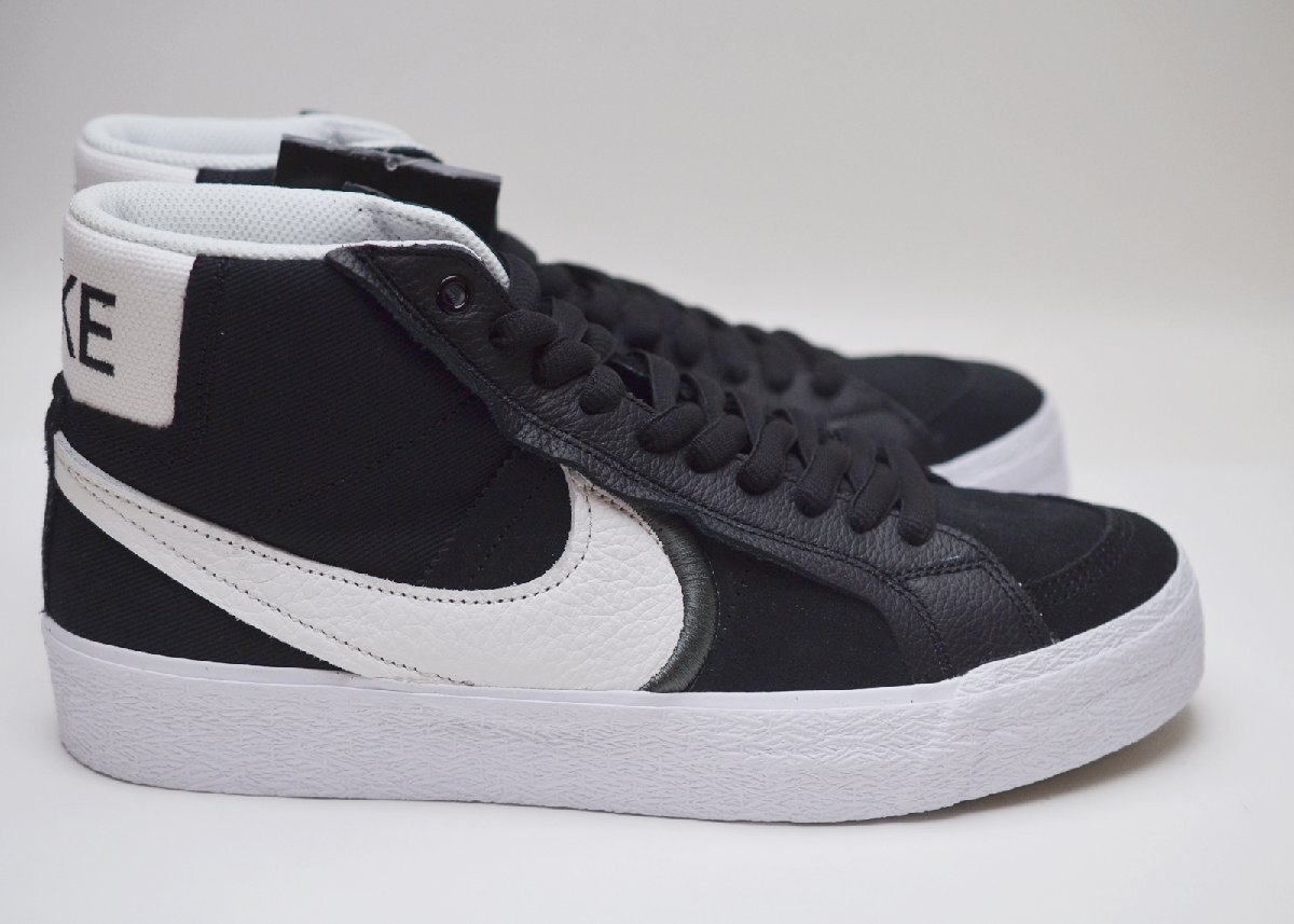 未使用タグ付き NIKE SB ZOOM BLAZER スニーカー DR9144-001 27.0cm 箱付 ナイキ エスビー ズーム ブレーザー ミッド プレミアム プラス_画像2