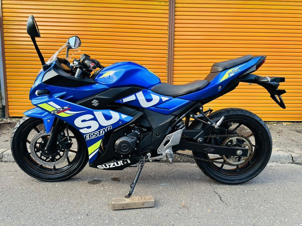 全国発送可！ 北海道 スズキ GSX250R 走行少ない 希望落札でバッテリー新品無料！ タイヤ前後バリ山！の画像3