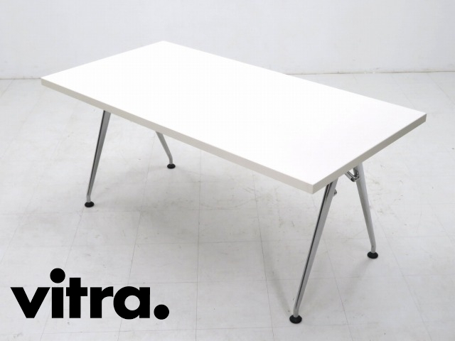 ★r6j848C★展示品★vitra★ヴィトラ★アルベルトメダ★クリック★折り畳み式★会議★ミーティングテーブル★ダイニングテーブル★デスク机_画像1