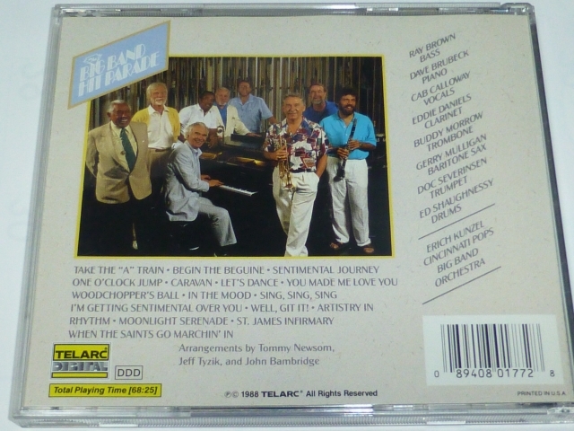 ★THE BIG BAND HIT PARADE 16曲入りCD-80177★_画像2