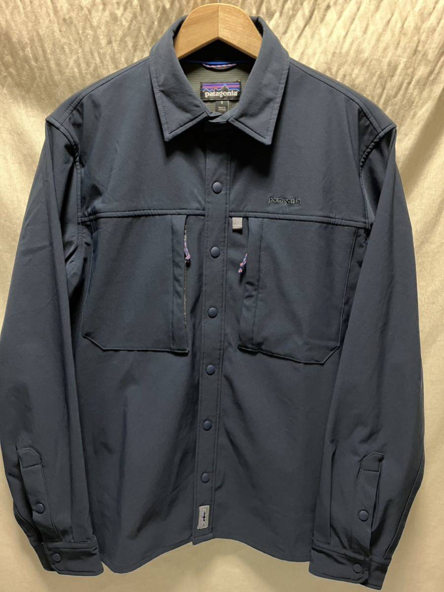 極美品 patagonia スナップドライシャツ S フィッシング フライ トラウト ガイド ウェーダー FA19 廃番希少品 ソフトシェル /23819