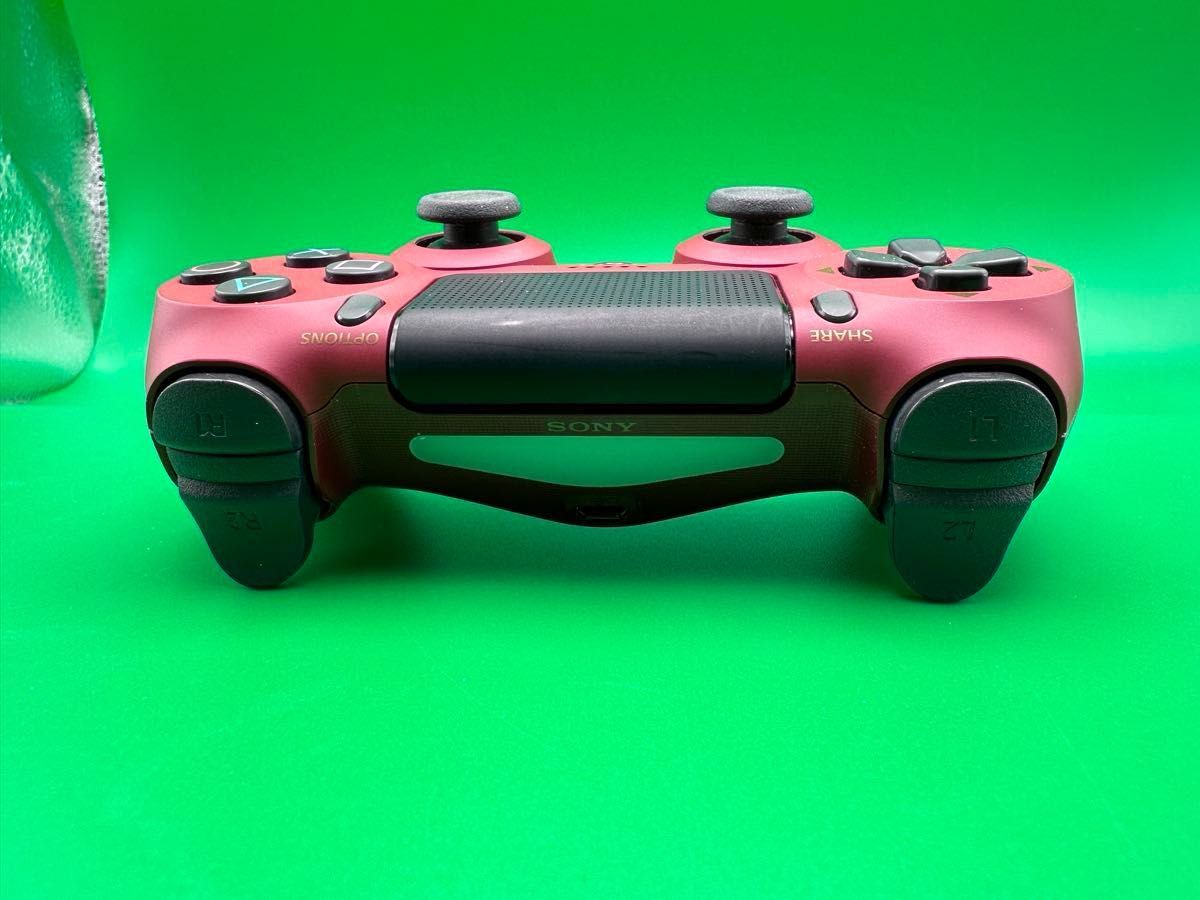 DUALSHOCK 4 ワイヤレスコントローラー リオレウスエディション PS4 Pro付属品