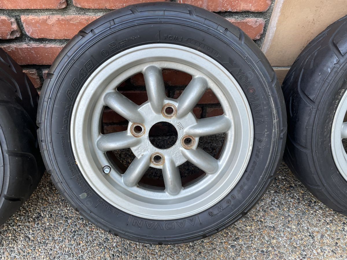 ローバーミニ用タイヤ・ホイールADVAN A048 M 165/55r12 _画像4