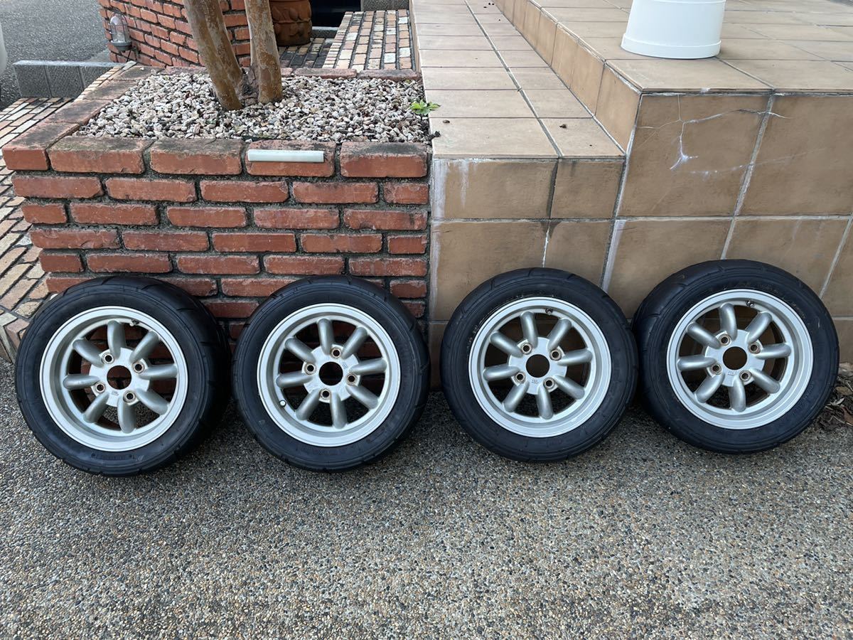 ローバーミニ用タイヤ・ホイールADVAN A048 M 165/55r12 _画像1