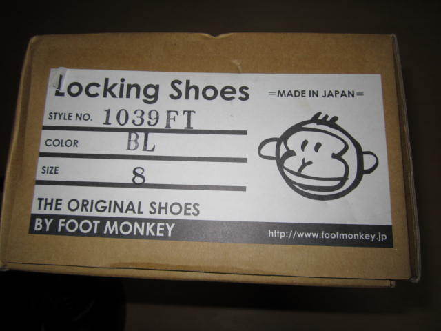 Locking Shoes サドルシューズ　1039FT　ブラック　サイズ８（26.5）　未使用品　日本製_画像6