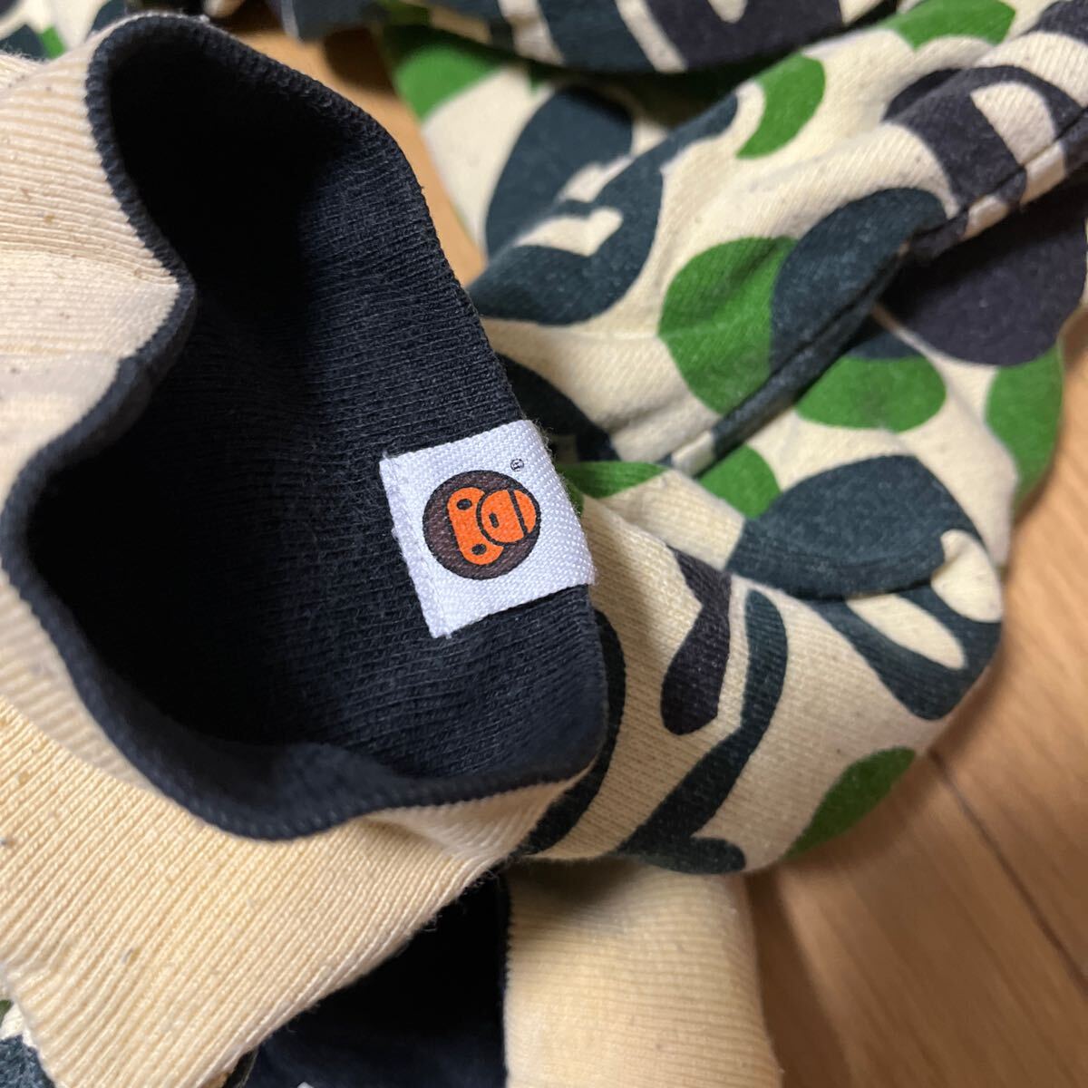 A BATHING APE エイプ　マイロ　リバーシブル　スウェット XL _画像8