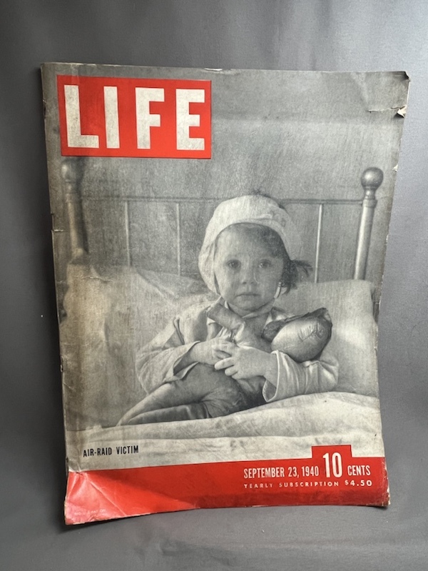 古い洋雑誌 LIFE ◆1940年 SEPTEMBER まとめて4冊セット ビンテージ・アメリカ雑誌 ライフ 洋書/広告の画像4