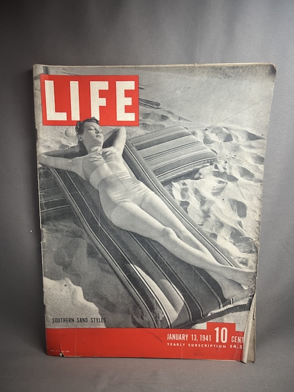 古い洋雑誌 LIFE ◆1941年 まとめて6冊セット ビンテージ・アメリカ雑誌 ライフ 洋書/広告の画像7