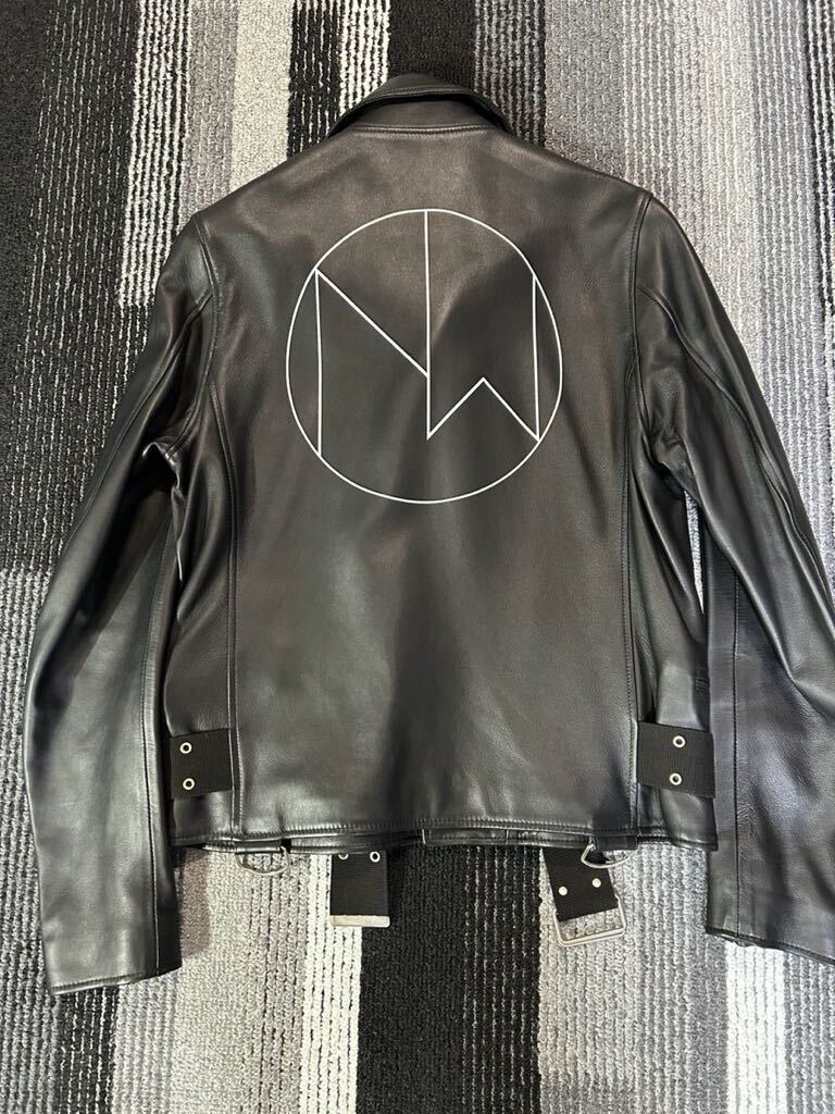 UNDERCOVER 19SS NEW WARRIORS LEATHER JACKET ライダースジャケット サイズ３ アンダーカバーの画像3