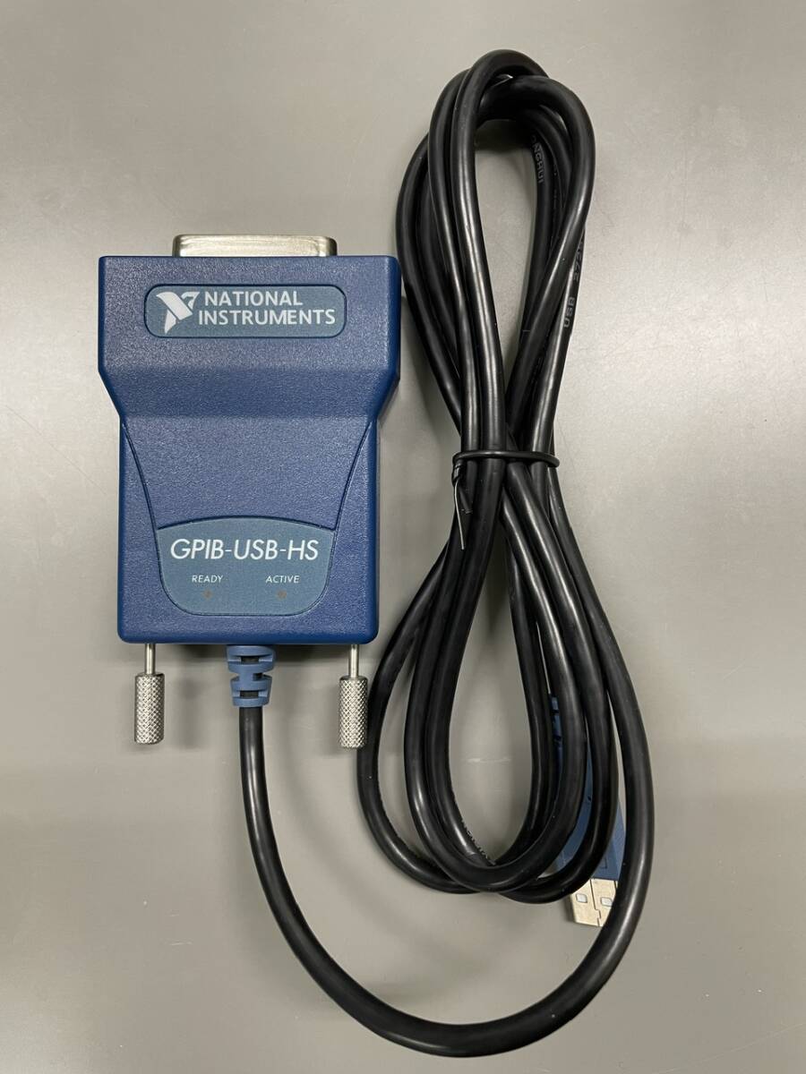 National Instruments GPIB USB HS ケーブルは、NI-MAX および IO Libary Keysight で動作することが確認されています。_画像1