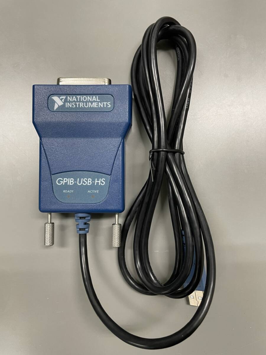 稼働品回収】NATIONAL INSTRUMENTS GPIBケーブル GPIB-USB-HS 一 稼働品回収】NATIONAL INSTRUMENTS GPIBケーブル GPIB-USB-HS 一