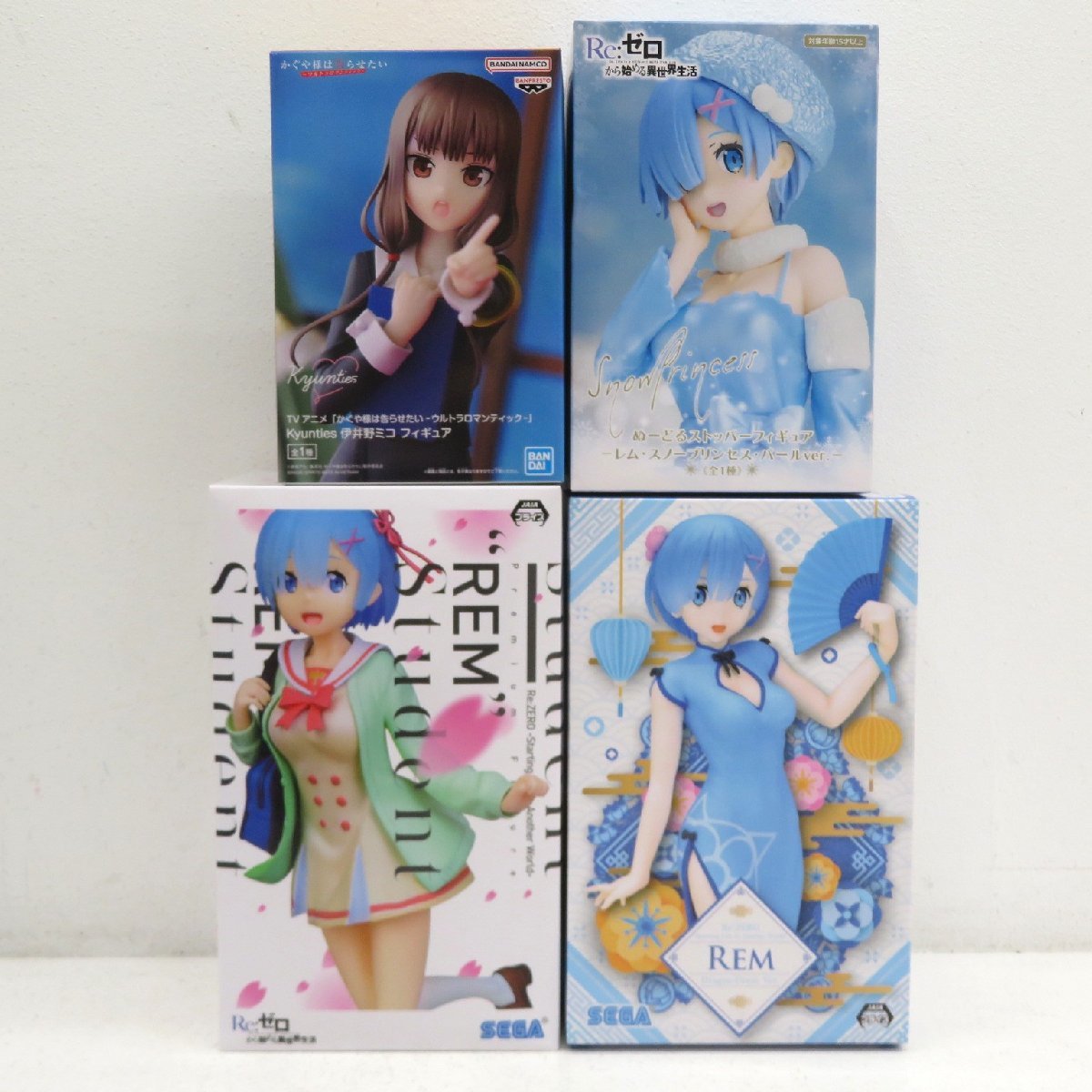 中古品●美少女　プライズフィギュア　セット　五等分の花嫁・リゼロ・アイドルマスター　など　未開封●1088E_画像8