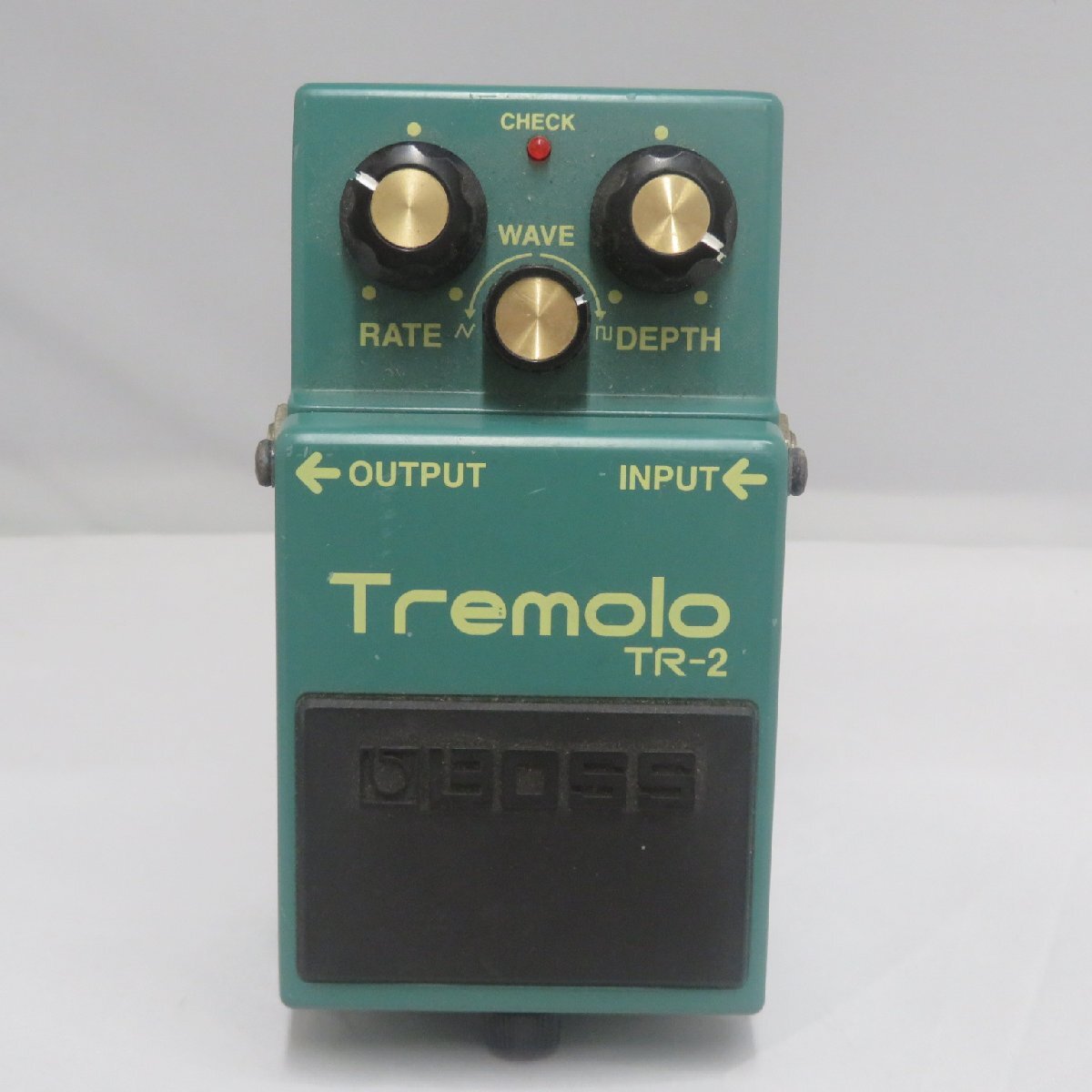 BOSS Tremolo TR-2 エフェクター【ジャンク】 Yahoo!オークション - ジャンク BOSS Tremolo TR-2 1163E