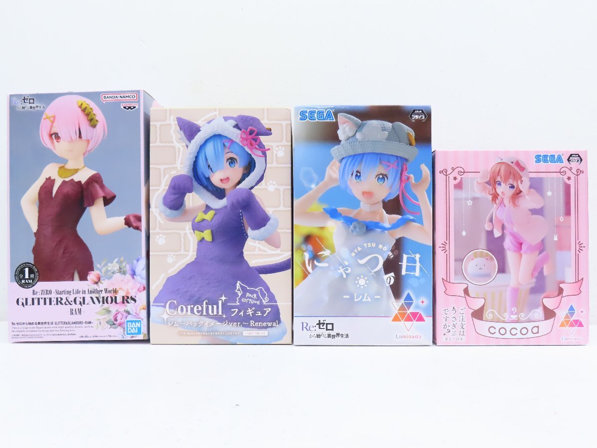 中古品●美少女系　プライズフィギュア　セット　五等分の花嫁・リゼロ・初音ミク　など　未開封●170A_画像5