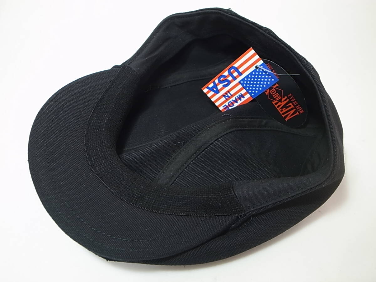 【送料無料 即決】New York HatニューヨークハットNewYorkHat USA製 Canvas 1900コットン素材ハンチング黒ブラック XXL新品 米国アメリカ製_画像5